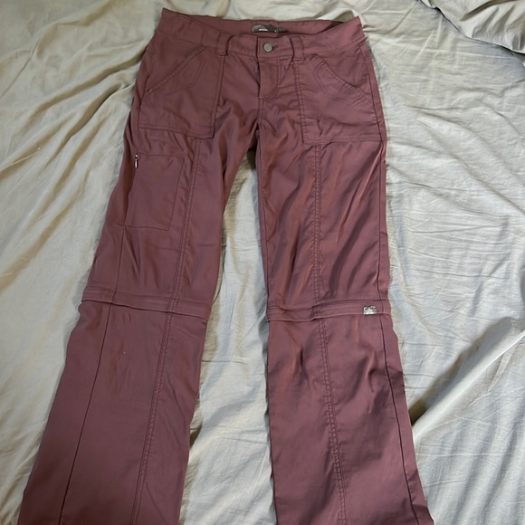 Prana Pants - Prana hiking pants that zip to shorts, women’s size 4
